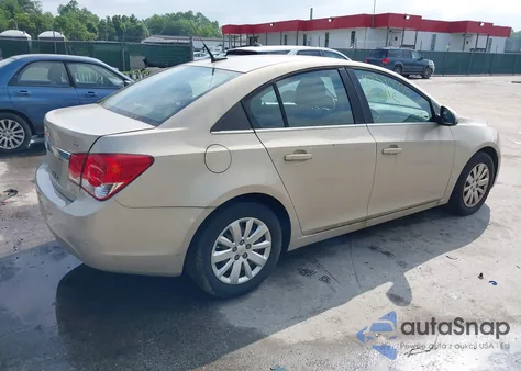 2011 Chevrolet Cruze 1Lt z USA, uszkodzony, nr VIN 1G1PF5S92B7187685